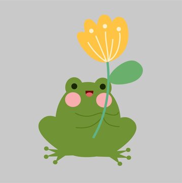 可愛卡通青蛙