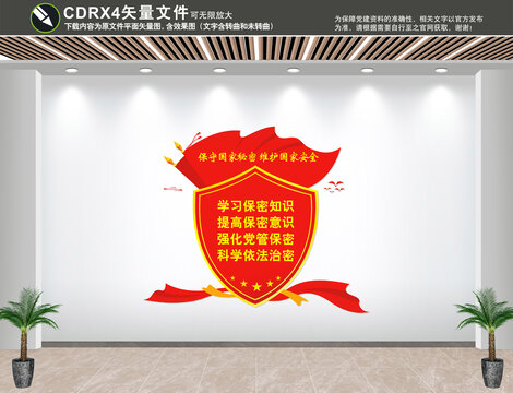 保密文化墻