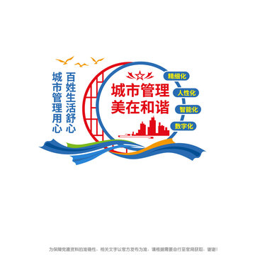 城市管理宣傳墻