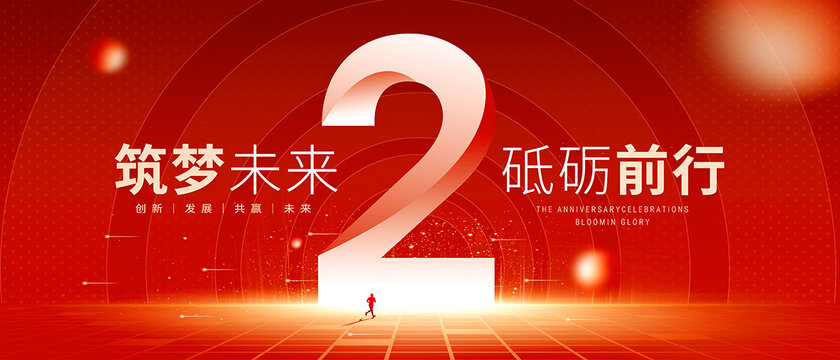2周年海報