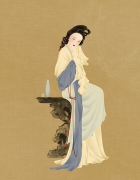 仕女圖