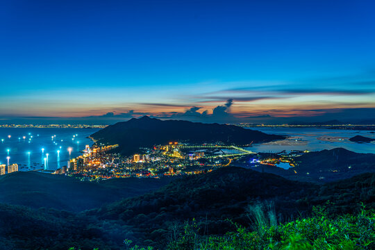 南澳葫蘆山日落