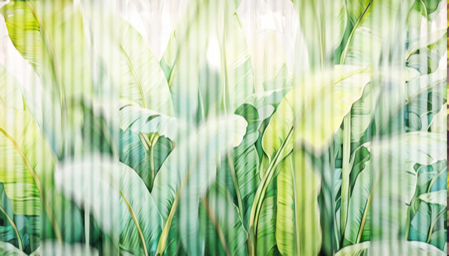 小清新植物背景