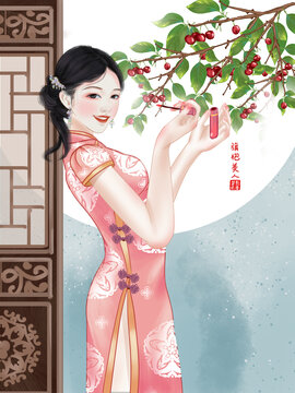 民國美女