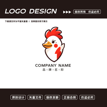 雞logo標志