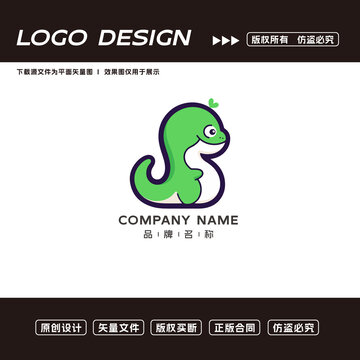 恐龍logo標(biāo)志