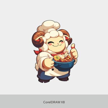 卡通羊