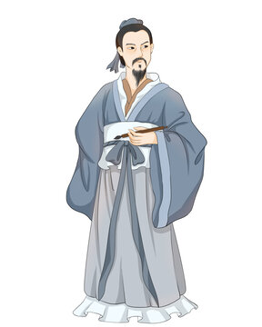韓非子古人插畫