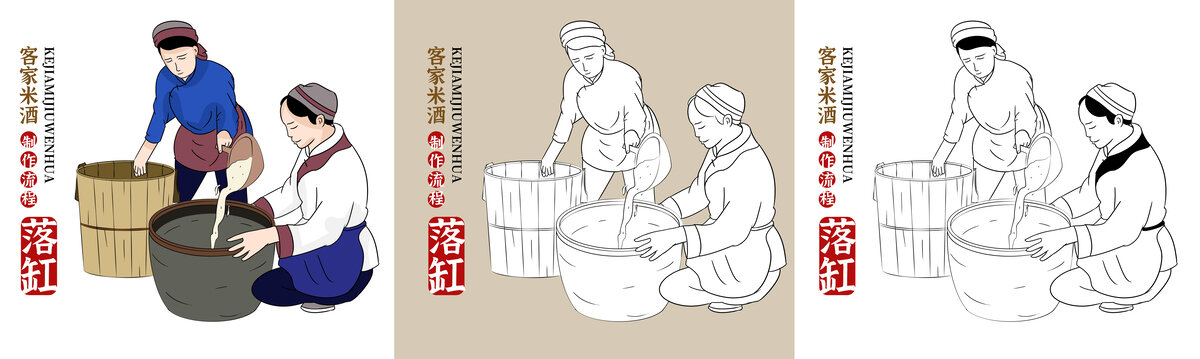 落缸