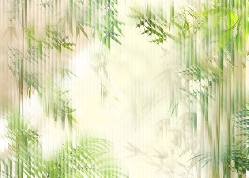 竹影背景