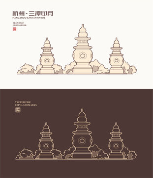 杭州三潭印月