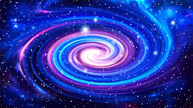 唯美星空旋渦