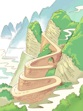 天門山盤山公路