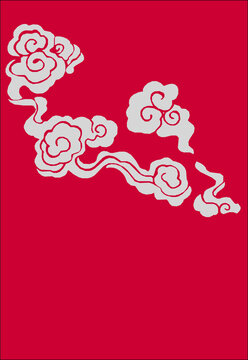 祥云賀卡
