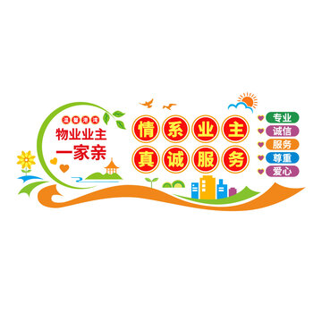 物管文化墻