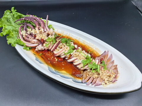 蒜香魷魚(yú)