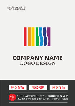 七彩山水logo