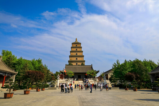 西安標志性建筑大雁塔