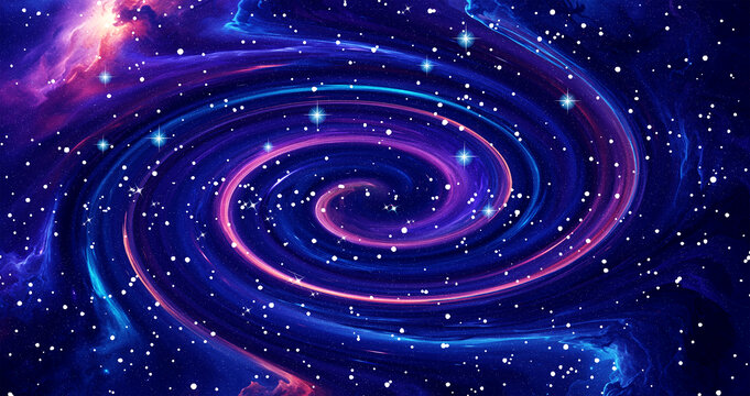 宇宙星空背景圖
