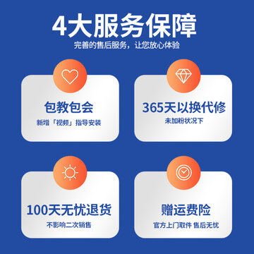 4大服務(wù)保障放心體驗(yàn)