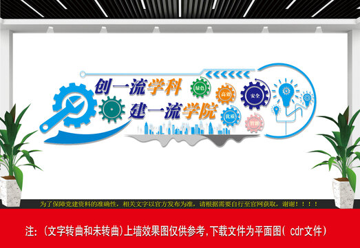 工業(yè)學(xué)校文化墻