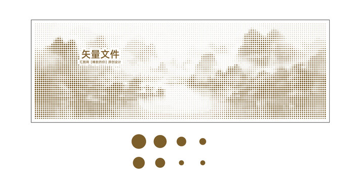 水墨山水畫沖孔板