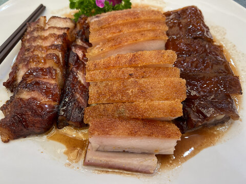 燒肉三拼
