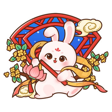 可愛的玉兔