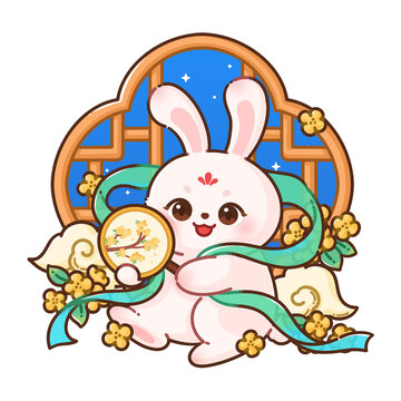 玉兔中秋節(jié)