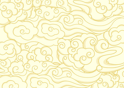 云紋矢量圖案背景