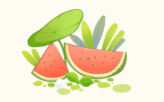 清涼一夏手繪西瓜