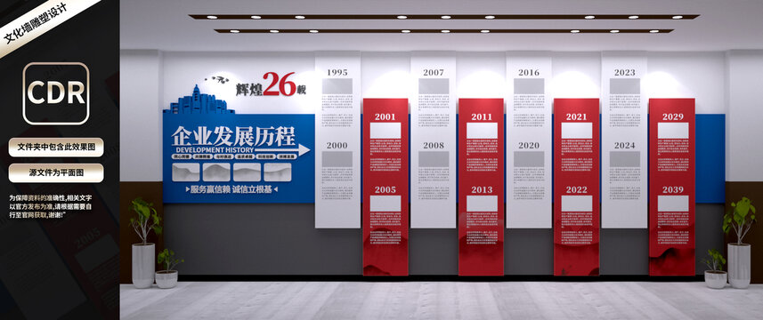 企業(yè)發(fā)展歷程文化墻