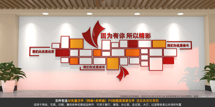 員工風(fēng)采照片墻