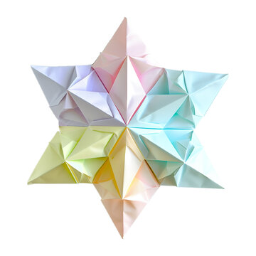 夢(mèng)幻星星折紙免摳元素