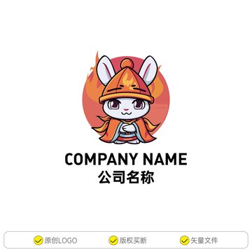 武士小兔子的創(chuàng)意形象