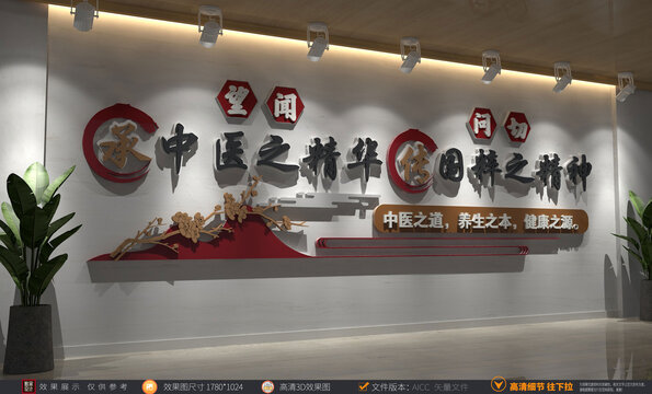 中醫(yī)國粹文化墻