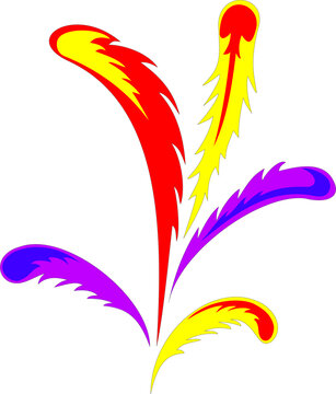 羽毛火花
