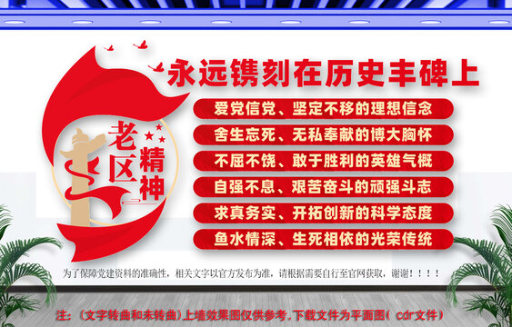 老區(qū)精神文化墻