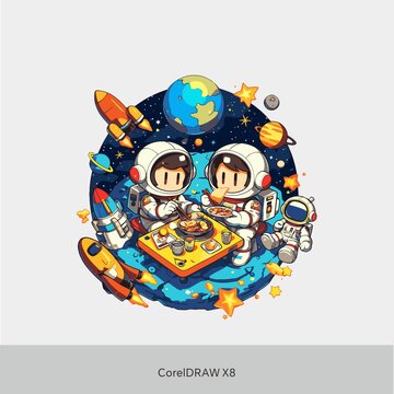 宇航員吃火鍋