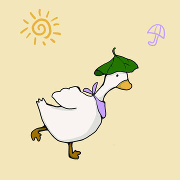 卡通鴨子