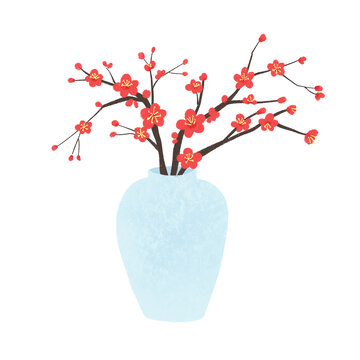 一瓶梅花