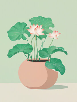 夏天荷花