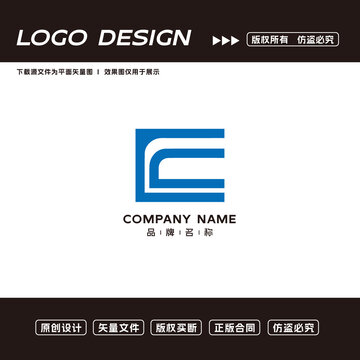 C字母logo標(biāo)志