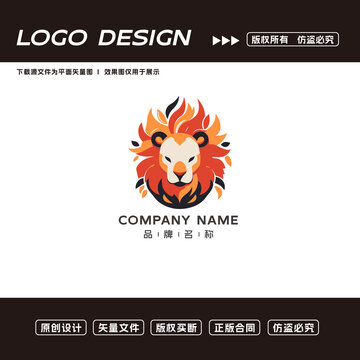 獅子logo標(biāo)志