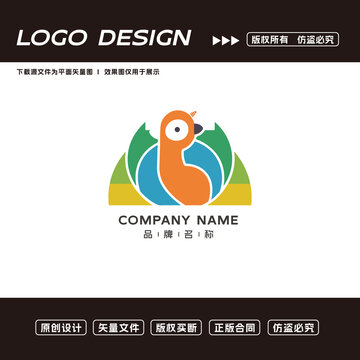 孔雀logo標(biāo)志