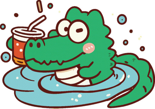 鱷魚矢量