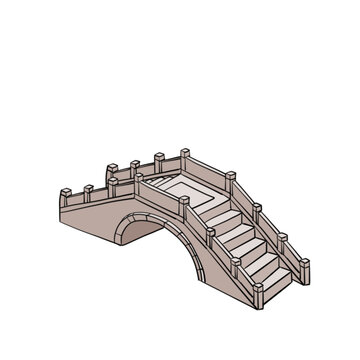 手繪橋