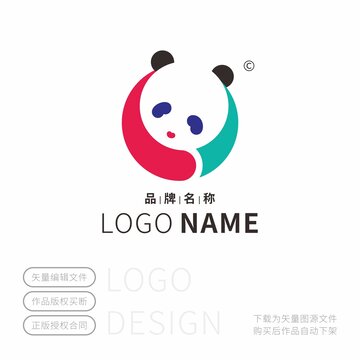 熊貓CC標(biāo)志LOGO