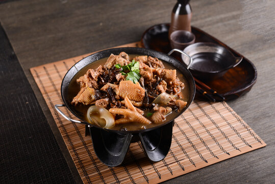 小雞燉蘑菇
