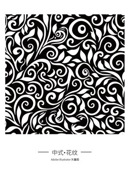 中式花紋